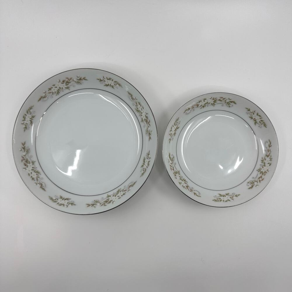 International Silver Co Fine China 2 Pcs Bowls 326 Springtime Japan Serveware